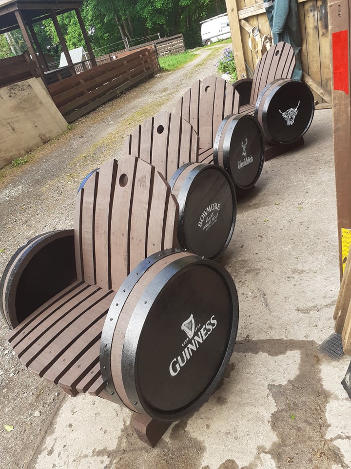 Whisky Barrel Chair